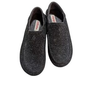 OluKai Men's Wool Blend Slip On Loafer Comfort Casual Shoes Molo Hulu Sz 9